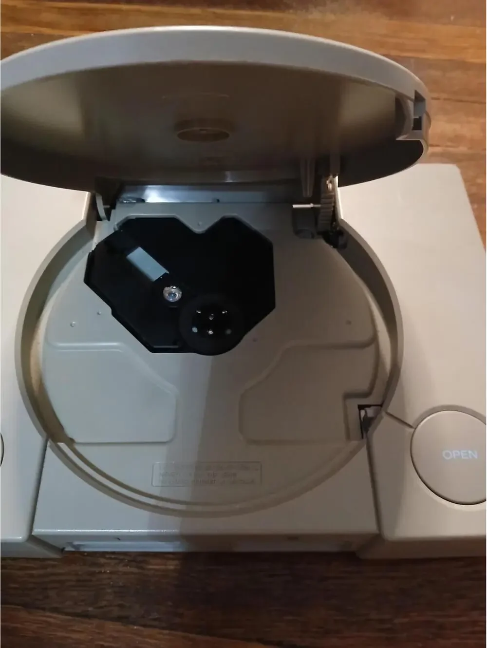 Playstation Console SCPH-1001 Broken Disk Drive And Opened Up Auidophile